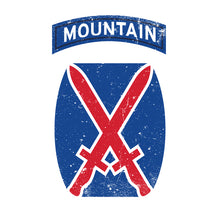 Load image into Gallery viewer, 10th MTN Patch TShirt (Cotton)
