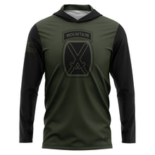 Load image into Gallery viewer, 10th MTN Military Green Elysium Hoodie (Premium)
