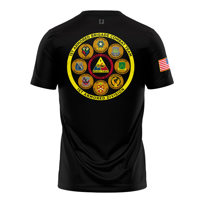 1ABCT - 1AD Black Guardian TShirt (Premium)