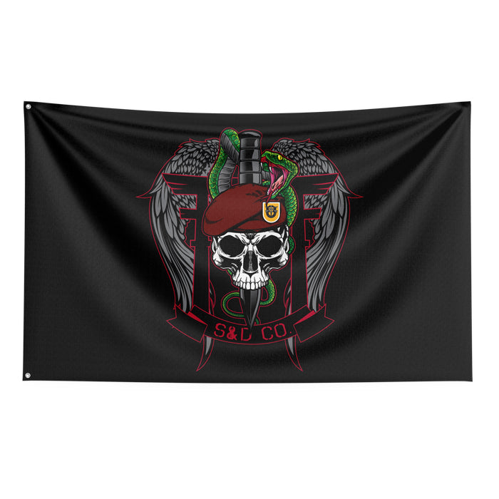 1st Special Forces S&D Co Flag (56