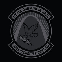 Load image into Gallery viewer, 932d Security Forces Sq Black Hyperion Hoodie (Premium)
