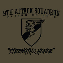 Load image into Gallery viewer, 9th Attack Sq Brown TShirt (Cotton)
