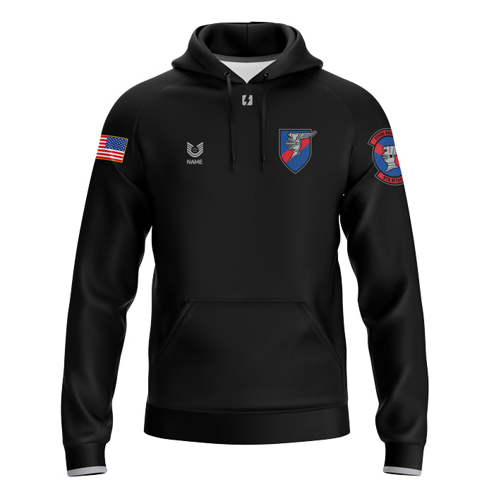 9th Attack Sq Hyperion Black Hoodie (Poly/Premium)