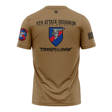 Load image into Gallery viewer, 9th Attack Sq Guardian Coyote Brown TShirt (Poly/Premium)
