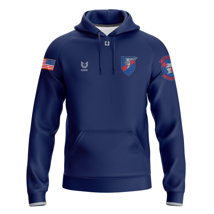 9th Attack Sq Hyperion Navy Hoodie (Poly/Premium)