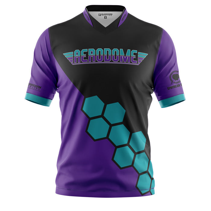 Aerodome Black Praetorian Jersey (Premium)