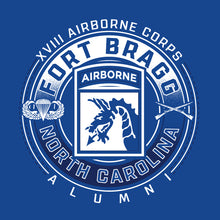 Load image into Gallery viewer, 18th ABN Ft. Bragg Alumni TShirt (Premium)
