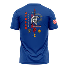 Load image into Gallery viewer, Apollo Co 46th ASB Blue Poly TShirt (Premium)
