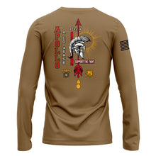 Load image into Gallery viewer, Apollo Co 46th ASB Brown Poly LS TShirt (Premium)
