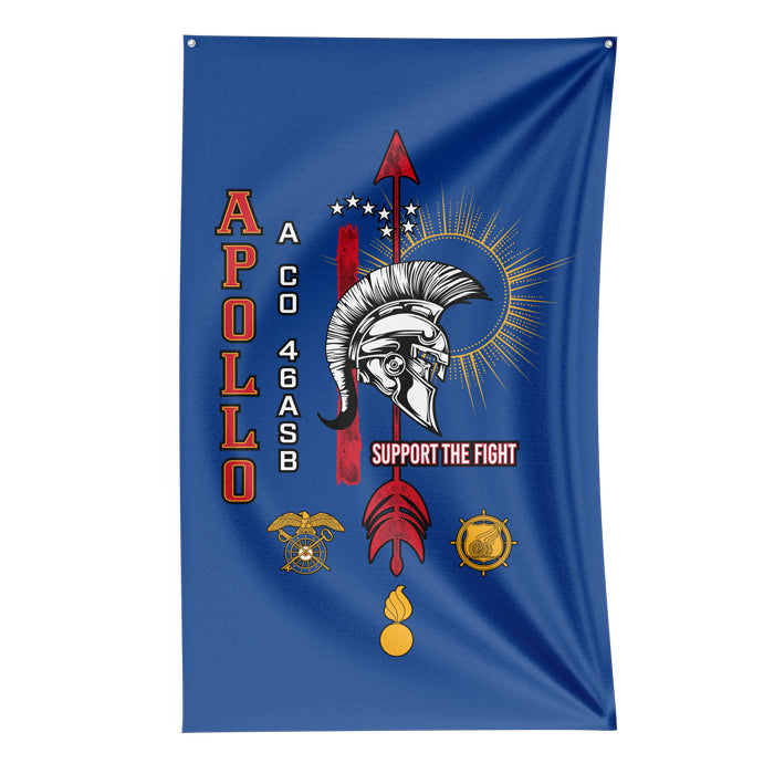 Apollo Co 46th ASB Flag (56