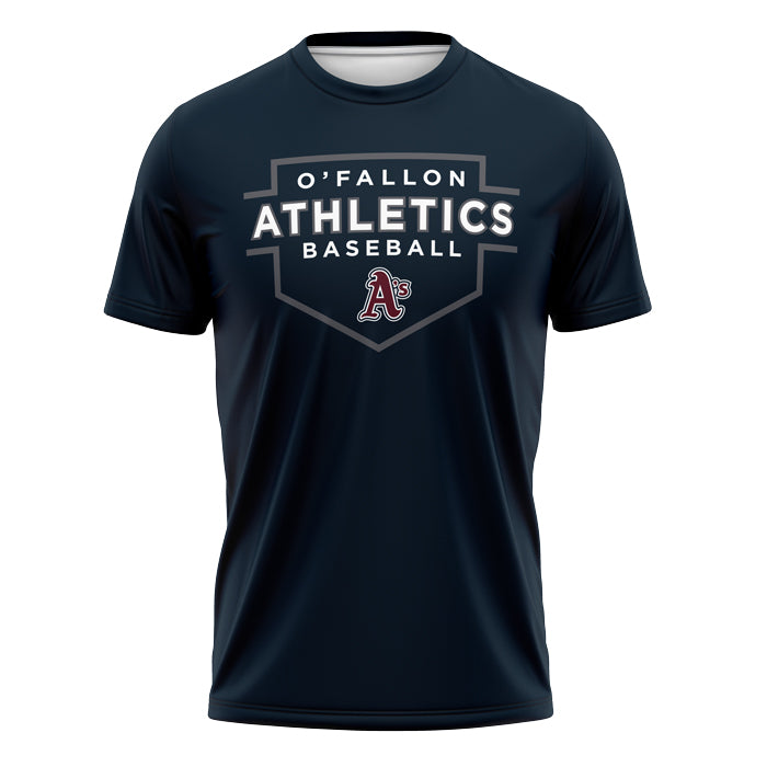 Athletics Homeplate Youth Sublimated Jersey TShirt (Premium)