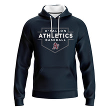 Load image into Gallery viewer, Athletics Homeplate Youth Sublimated Hoodie (Premium)
