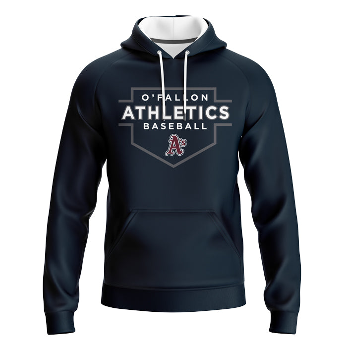 Athletics Homeplate Youth Sublimated Hoodie (Premium)