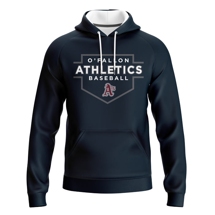 Athletics Homeplate Unisex Sublimated Hoodie (Premium)