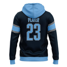 Load image into Gallery viewer, Athletics Lt Blue Unisex Sublimated Hoodie (Premium)
