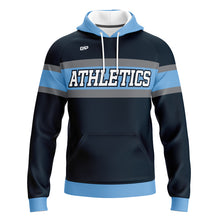 Load image into Gallery viewer, Athletics Lt Blue Unisex Sublimated Hoodie (Premium)
