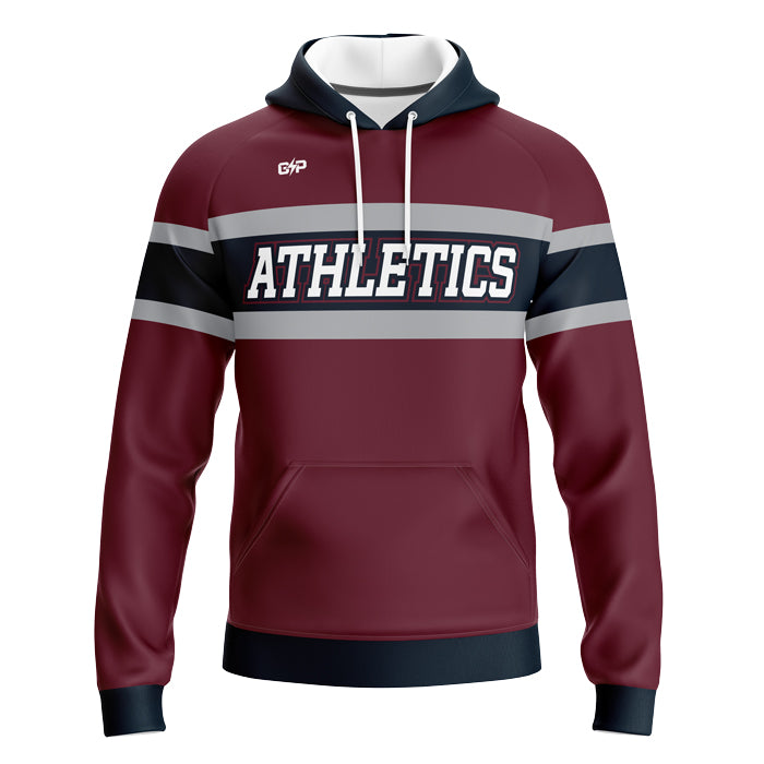 Athletics Red Youth Sublimated Hoodie (Premium)