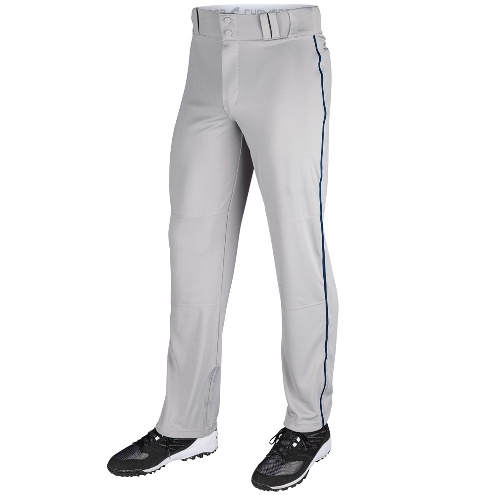 Champro Triple Crown Open Bottom Gray Pants w/Braid (LTD)