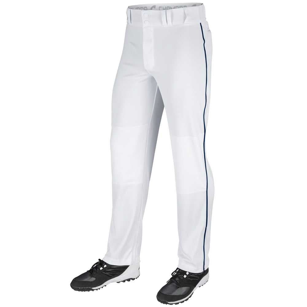 Champro Triple Crown Open Bottom White Pants w/Braid (LTD)