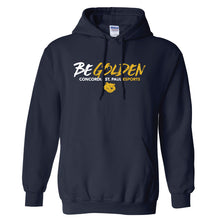 Load image into Gallery viewer, &quot;Be Golden&quot; Navy Hoodie (Cotton)
