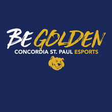 Load image into Gallery viewer, &quot;Be Golden&quot; Navy Hoodie (Cotton)
