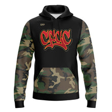 Load image into Gallery viewer, CFGC Woodland Camo Hyperion Hoodie (Premium)
