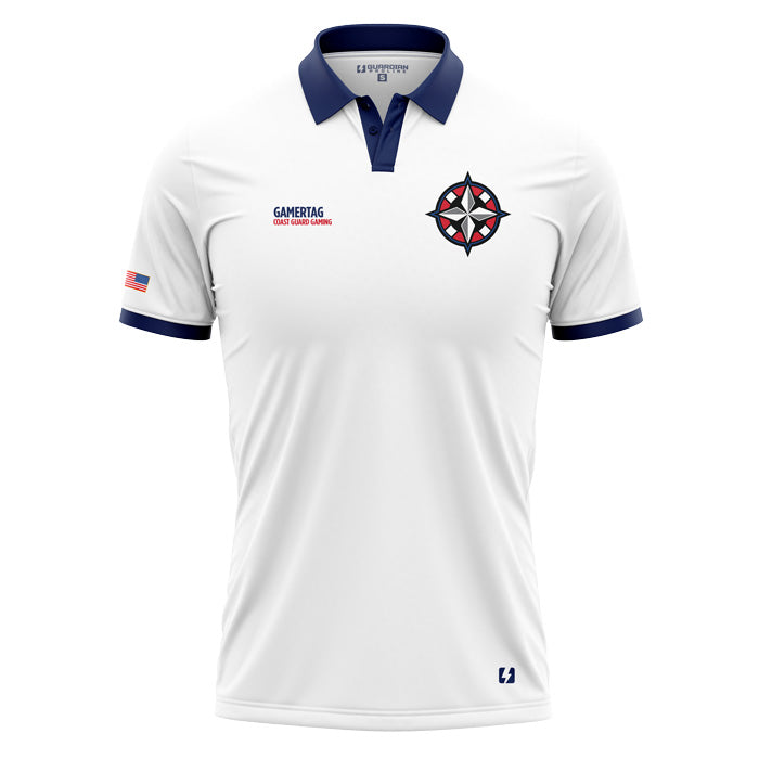 Coast Guard Gaming Mens Fusion Polo (Premium)