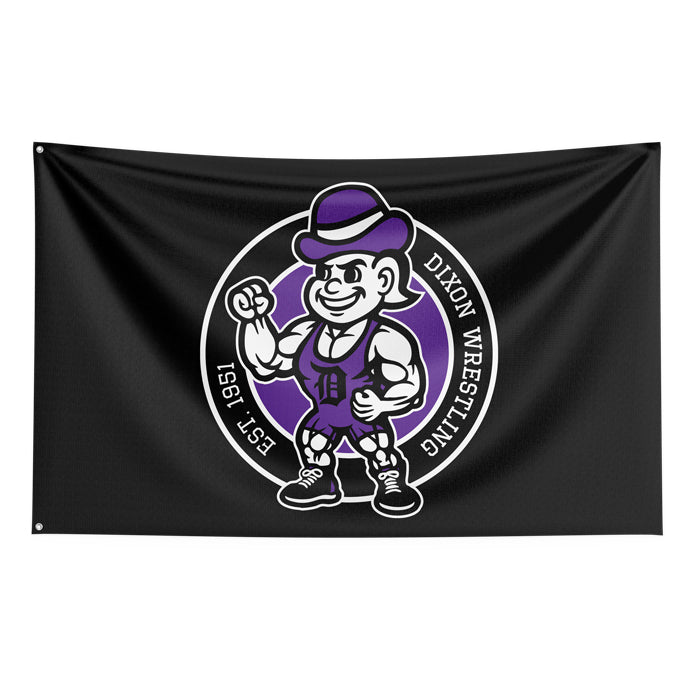 Dixon Wrestling Flag (56