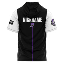 Load image into Gallery viewer, Dixon Wrestling Black/White SS Elysium TShirt Hoodie (Premium)
