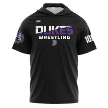 Load image into Gallery viewer, Dixon Wrestling Black SS Elysium TShirt Hoodie (Premium)
