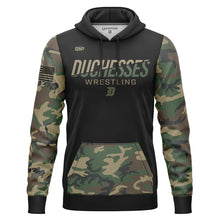 Load image into Gallery viewer, Duchesses Wrestling Camo Hyperion Hoodie (Premium)
