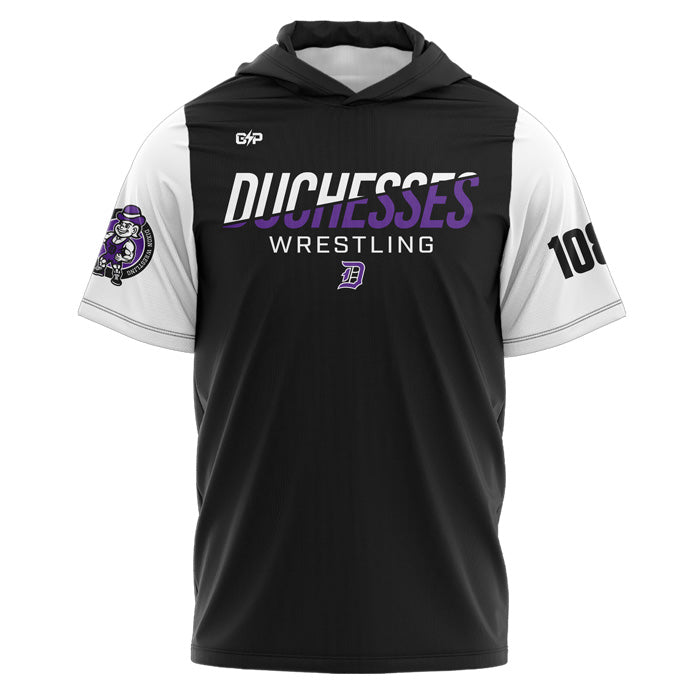 Dixon Duchesses Wrestling Black/White SS Elysium TShirt Hoodie (Premium)