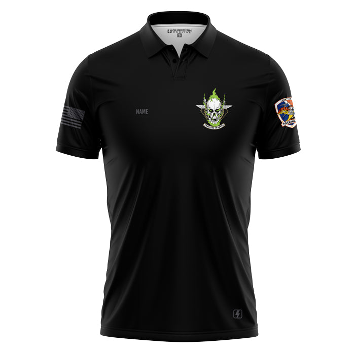 E Co 1-229th Attack Bn Mens Fusion Polo (Premium)