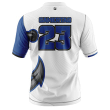 Load image into Gallery viewer, GVSU esports White/Blue Praetorian Jersey (Premium)
