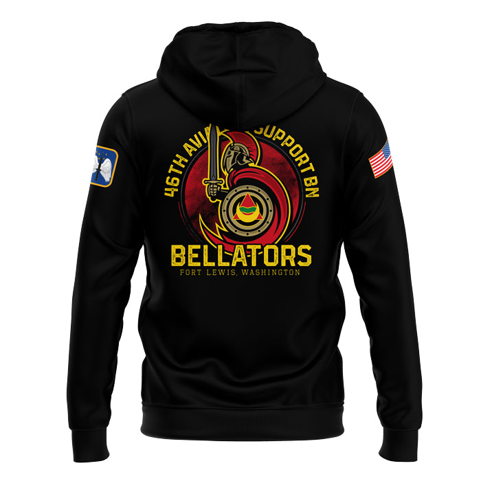 Bellators 46th ASB Black Poly Hyperion Hoodie (Premium)