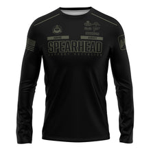 Load image into Gallery viewer, HSC Spearhead 46th ASB &quot;Guardian&quot; Poly LS TShirt (Premium)
