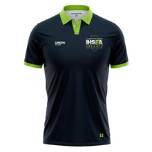 Load image into Gallery viewer, IHSEA Navy Mens Fusion Polo (Premium)
