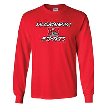 Load image into Gallery viewer, Muskingum esports LS TShirt (Cotton)
