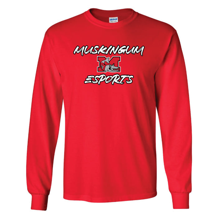 Muskingum esports LS TShirt (Cotton)