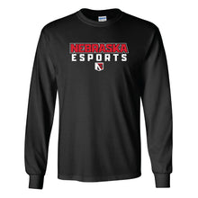 Load image into Gallery viewer, Nebraska esports LS TShirt (Cotton)
