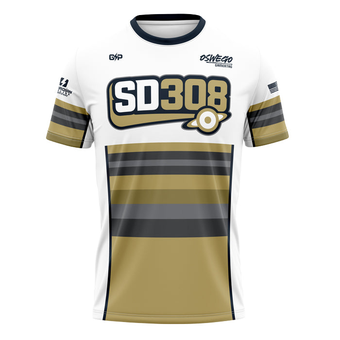 SD308 esports White Guardian Jersey (Premium)