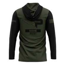 Load image into Gallery viewer, Pathfinder Disc Golf Green Elysium Hoodie (Premium)
