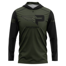 Load image into Gallery viewer, Pathfinder Disc Golf Green Elysium Hoodie (Premium)
