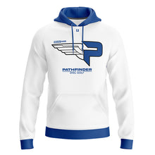 Load image into Gallery viewer, Pathfinder Disc Golf White Hyperion Hoodie (Premium)
