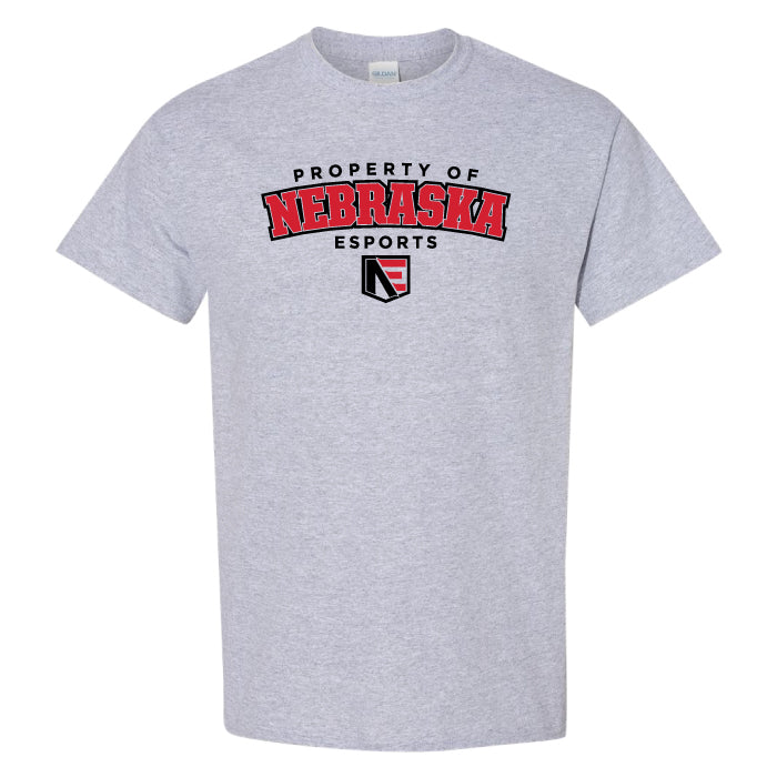 Property of Nebraska esports TShirt (Cotton)