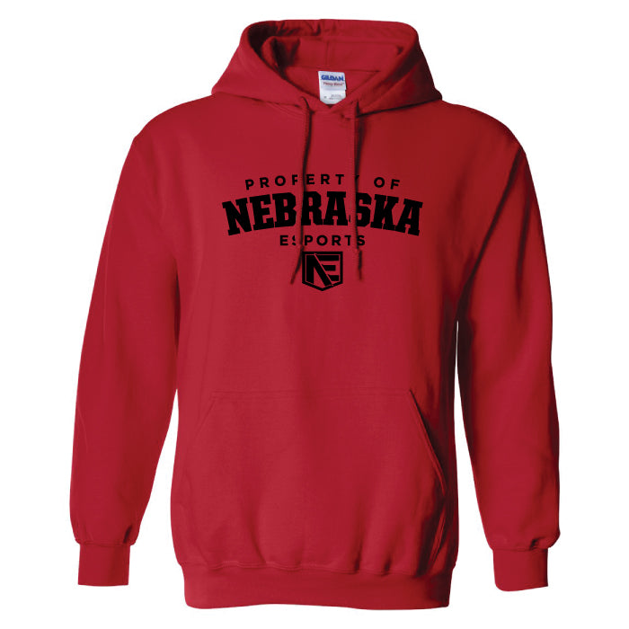 Property of Nebraska esports Hoodie (Cotton)