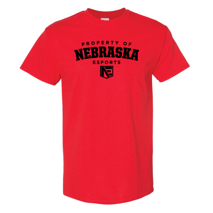 Property of Nebraska esports TShirt (Cotton)