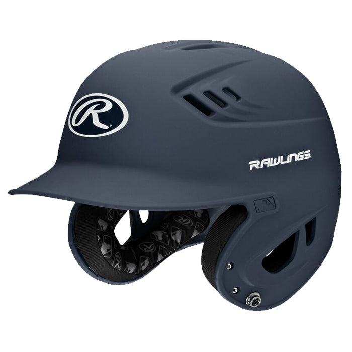 Rawlings Velo Matte Navy Batting Helmet (LTD)