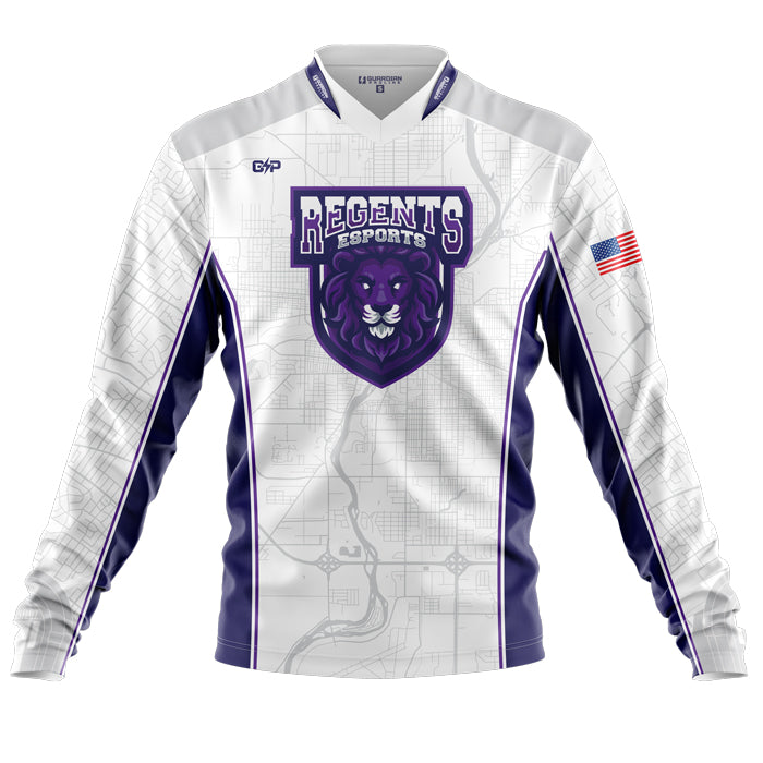 Regents esports LS White Praetorian Jersey (Premium)