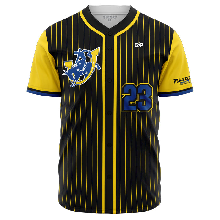 Southern Arkansas esports Black Baseball Jersey (Premium)